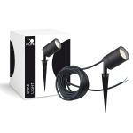 D'Lite Spik Ljus Fuse Strömkabel Svart | IP65 - Passande för 1x GU10 | incl. cable 2 Meter