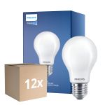 Flerpack 12x Philips Master LED E27 Päron Filament Matt 10.5W 1521lm - 922-927 Dim To Warm | Bästa Färgåtergivning - Dimbar - Ersättare 100W
