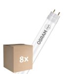 Flerpack 8x Osram LED Rör T8 (EM/Mains) Standard Output 10W 1080lm - 830 Varm Vit | 90cm - Ersättare 30W