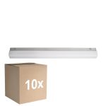 Flerpack 10x Ledvance LED Allmänbruksarmatur Fyrkant 14W 1250lm - 930-940 CCT | 60cm - Bästa Färgåtergivning