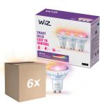 Flerpack 6x Flerpack 3x WiZ Smart LED Spot GU10 PAR16 5W 400lm 36D | Bästa Färgåtergivning - Dimbar - Ersättare 50W