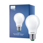 Philips Master Ultra Efficient LED E27 Päron Matt 4W 840lm - 827 Extra Varm Vit | Dimbar - Ersättare 60W