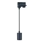 Noxion Skenspot Pendellampa 3-Fas Aluminium Svart | Passande f&ouml;r 1x GU10