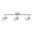 Ledvance LED Spot GU10 Aluminium 3x 3W - 827 Extra Varm Vit 