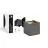 D'Lite Vägglampa Elingen Aluminium Svart Up & Down 4.9W 480lm - 830 Varm Vit | IP65 - Ljussensor