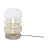 It's about RoMi Bordslampa Verona Glas Brun | Passande för 1x E27 