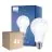 Flerpack 4x Philips Classic LED Lampa E27 Päron Matt 17.5W 2452lm - 827 Extra Varm Vit | Ersättare 150W