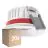 Flerpack 20x Ledvance LED Spot Fire Rated Aluminium Vit 8W 640lm 36D - 927 Extra Varm Vit | Utskärning   68mm - IP65 - Bästa färgåtergivning - Dimbar