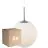 Flerpack 6x Nordlux Pendellampa Cafe 30 E27 Silver - Glas | Max. 25W