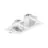 Philips LED Spot Greenspace Accent Gridlight Aluminium Vit 60W 3800lm 24D - 827 Extra Varm Vit | 154mm - IP20