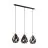 Eglo Pendellampa Carlton 1 Svart, Koppar | Passande för 3x E27