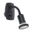 Eglo Vägglampa Parrini Lamp med Strömkontakt Svart 4.5W 345lm - 830 Varm Vit | IP20 - Inkl. 1x GU10