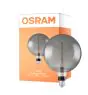 Osram Vintage 1906 LED E27 Globe Filament Smoke 200mm 5W 110lm - 818 Extra Varm Vit | Ersättare 25W