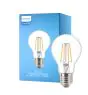 Philips Corepro LED Lampa E27 Päron Klar 4.3W 470lm - 827 Extra Varm Vit | Ersättare 40W