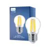 Philips Master Value LED Lustre E27 boll Filament Klar 3.4W 470lm - 927 Extra Varm Vit | Bästa färgåtergivning - Dimbar - Ersättare 40W