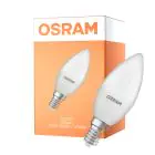 Osram Classic LED E14 Kronljus Matt 7.5W 806lm - 827 Extra Varm Vit | Ersättare 60W