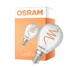 Osram Vintage 1906 LED Classic Slim E14 Päron Filament Klar 4.6W 470lm - 927 Extra Varm Vit | Bästa Färgåtergivning - Dimbar - Ersättare 40W
