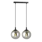 Emibig Pendellampa Cosmo Stål Svart | Passande för 2x E14 - Max 10W