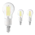 Flerpack 3x Calex Smart Tuya Wifi E14 boll 4.5W 450lm - 818-830 Justerbar Vit | Dimbar - Ersättare 40W 