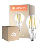 Flerpack 4x Ledvance Classic LED E27 Päron Filament Klar 11W 1521lm - 827 Extra Varm Vit | Dimbar - Ersättare 100W