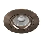 Noxion Infälld Spot Vision MR16 Lutningsbar Glänsande Bronze | 82mm - Utskärning  69mm - IP20 - Inkl. GU10 Sockel