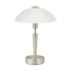 Eglo Bordslampa Solo 1 Stål Satin Nickel | IP20 - Passande för 1x E14 