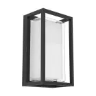 Eglo Vägglampa Genovese Aluminium Svart 10W 1050lm - 865 Dagsljus | IP65